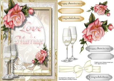 Happy Anniversary with Lace and Pearls
