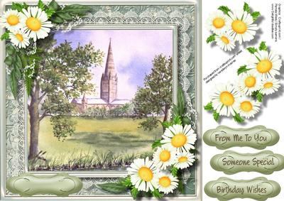 Beautiful Daisy's at Salisbury Cathedral