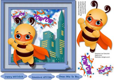 Super Bee Hero to the Rescue