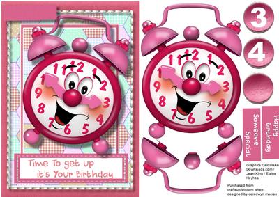 Time to Get Up It's Your Birthday 