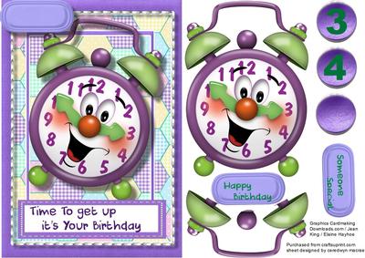Time to Get Up It's Your Birthday