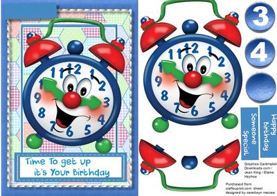 Time to Get Up It's Your Birthday