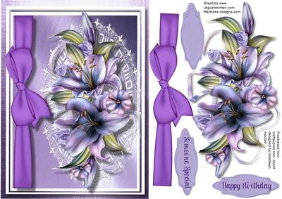 Beautifl Lilac Winter Lillies 