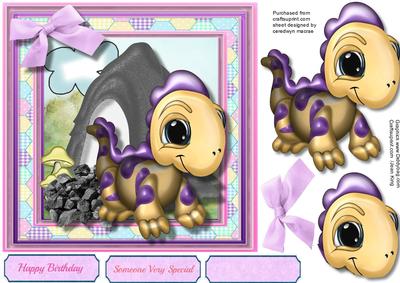 Cute Little Dino Dinosaur 