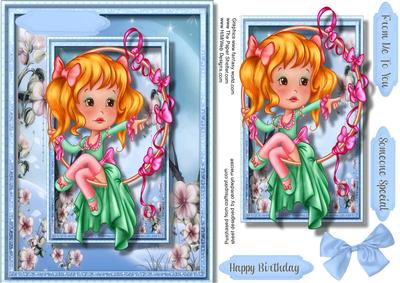 Beautiful Card and Topper 