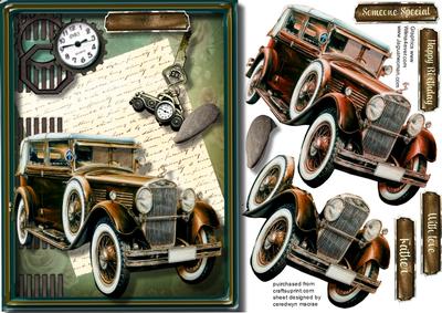 Beautiful , Nostalgic, Vintage Car 