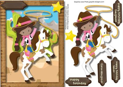 Time for the Roundup Cowgirl