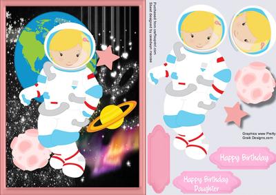 Happy Birthday Space Girl