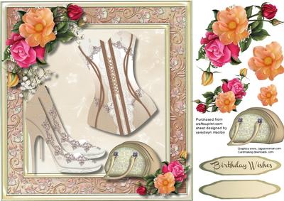 Lovely Bask , Shoes, and Roses