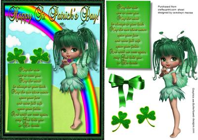 The Fairy and the Irish Blessing 