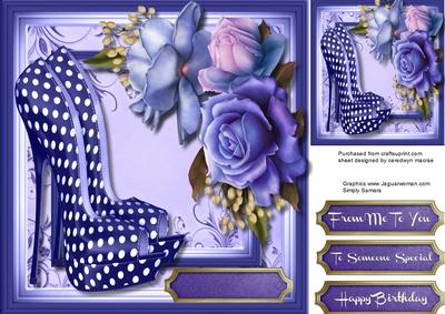 Lovely Liklac Beleep Roses with Polka Dot Shoes 