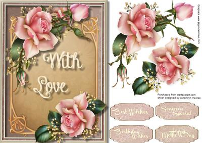 Beautiful Downton Roses with Love 