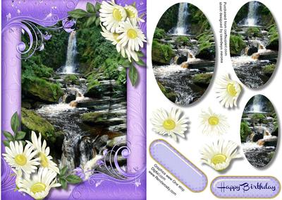 Beautiful Waterfall and Daisy's Pyramid 