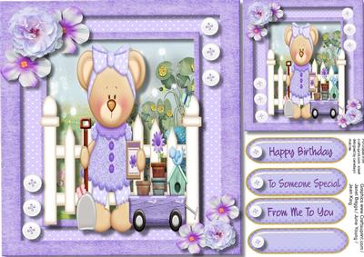 Little Grechen and Her Gardening 