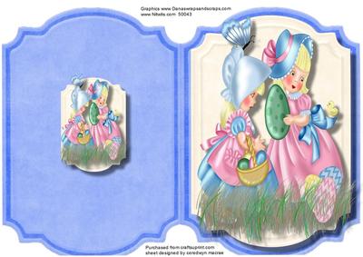 Print, Cut, and Fold the Easter Egg Hunt