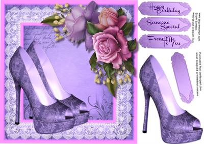 Lovely Shoes and Roses 
