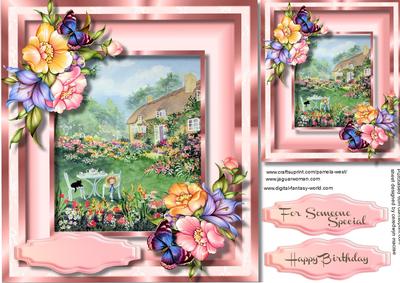 Beautiful Garden and Flowers.