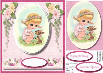 Beautiful Fairy and the Rabbit 