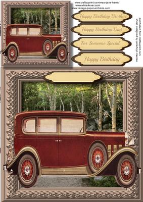 1931 Cadallac in the Country