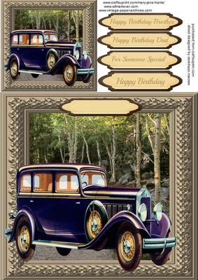 1927 Packard in the Country