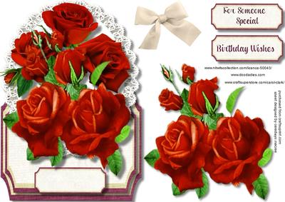 Over the Edge Beautiful Red Roses