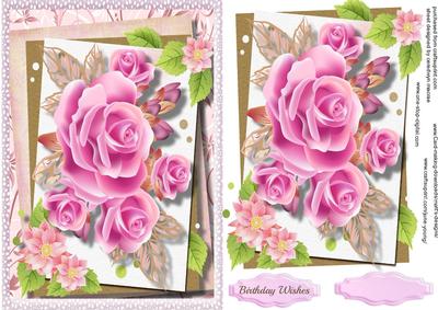 Beautiful Vintage Shabby Chic Roses 