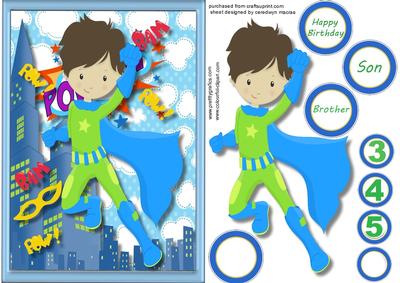Super Hero in the Sky 