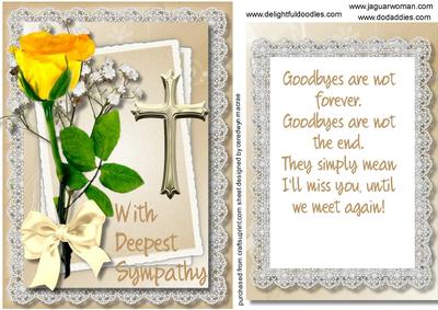 Sympathy with Verse and Incert Yellow 