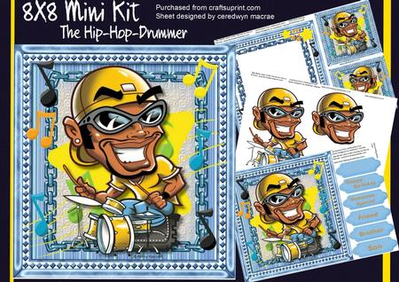 8x8 Mini Kit , the Hip-hop- Drummer