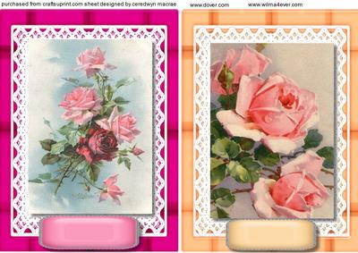 Two Beautiful Roses Toppers 
