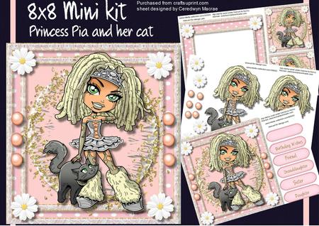 8x8 Mini Kit Princess Pia 