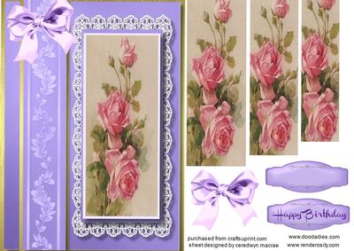 Beautiful Pale Lilac Roses 