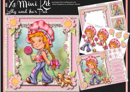8x8 Mini Kit Lolly and Her Pet 