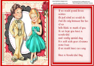 Have a Lovely Day , with Incert and Verse 