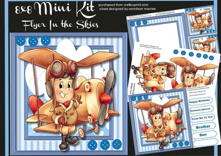8x8 Mini Kit . the Flyer in the Skies 