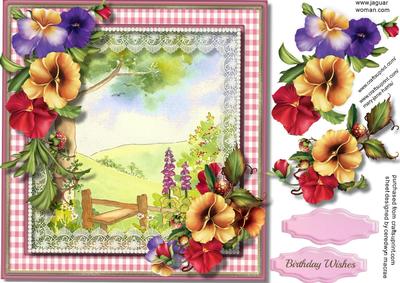 Beautiful Country Style and Pansy's 