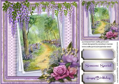 Beautiful Bluebell Woods and Roses 