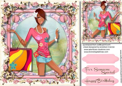Fansion Lady in Her Beachwear