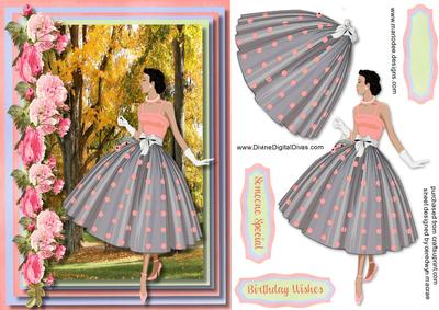 Lovely 50s Lady in the Park 