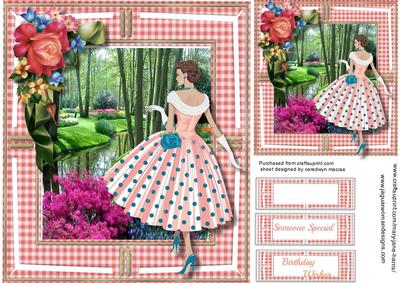 50s Lady a Day in the Park