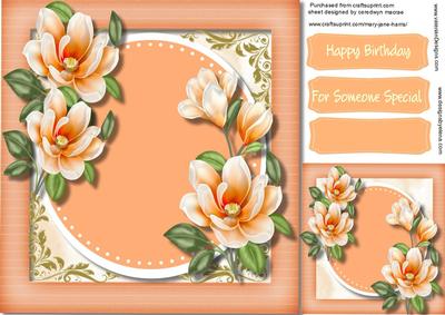 Beautiful Orange Magnolias 