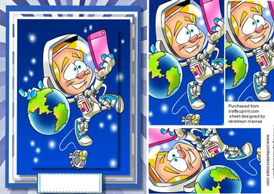 Lovely Selfie on the Moon 