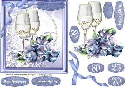 Lovely Anniversary or Birthday Wishes 