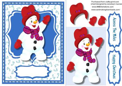 The Happy Snowman 