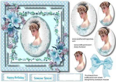 Elegant Vintage Lady 