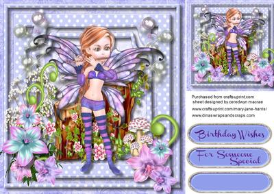 Beautiful Fairy Flute Player 