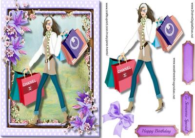 Every Girl is a Shop-a-holic 