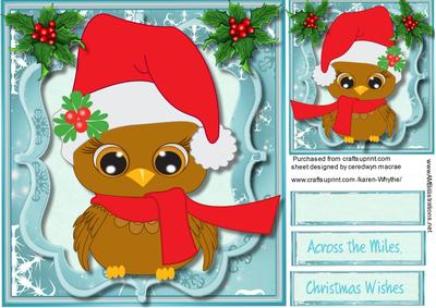 The Cutest Baby Christmas Owl 