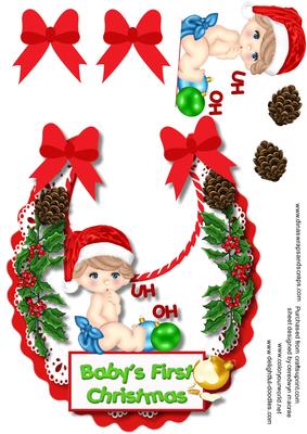 Baby Boy's 1st Christmas 