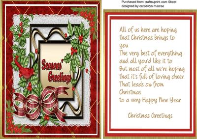 Topper and Verse Season's Greetings